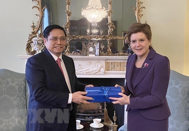 PM Pham Minh Chinh meets First Minister of Scotland